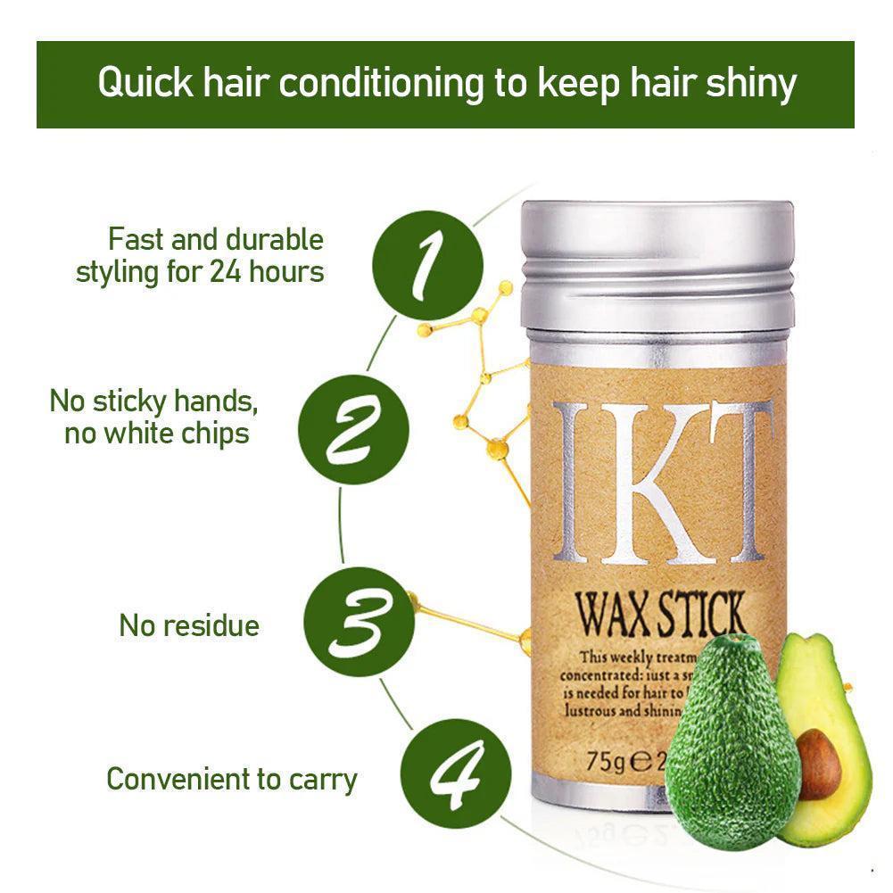 Hair Wax Stick for Frizz Control & Flyaways | Smooth Hair Styling Stick