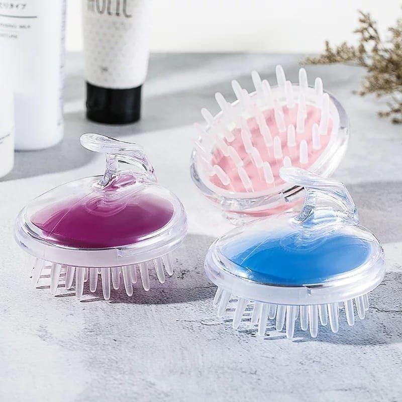 Scalp Massager | Silicone Scalp Brush for Hair & Scalp Care