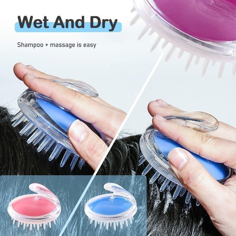 Scalp Massager | Silicone Scalp Brush for Hair & Scalp Care