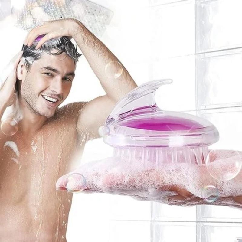 Scalp Massager | Silicone Scalp Brush for Hair & Scalp Care